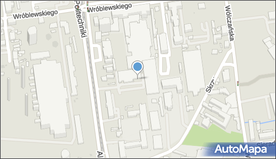 Paczkomat InPost LOD30M, Aleja Politechniki 30A, Łódź 93-590