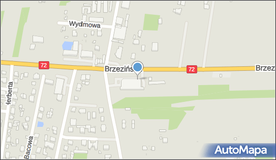 Paczkomat InPost LOD322M, Brzezińska 105, Łódź 92-118