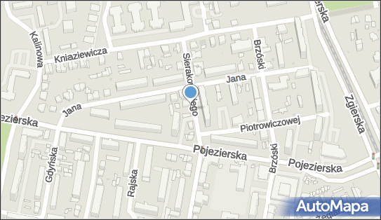 Paczkomat InPost LOD38BAPP, Sierakowskiego 94, Łódź 91-347