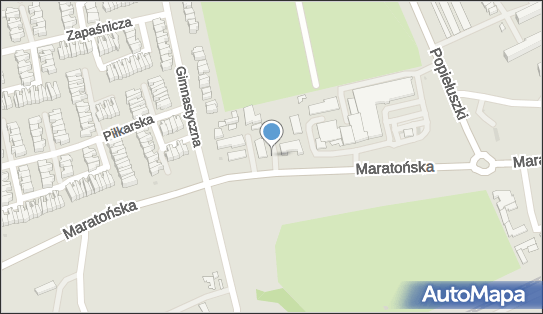 Paczkomat InPost LOD46A, Maratońska 121, Łódź 94-007