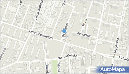 Paczkomat InPost LOD47A, Limanowskiego 75, Łódź 91-329