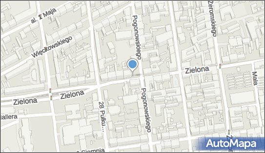 Paczkomat InPost LOD50M, Zielona 51, Łódź 90-604