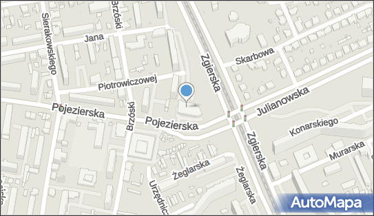 Paczkomat InPost LOD61N, Pojezierska 1A, Łódź 91-323