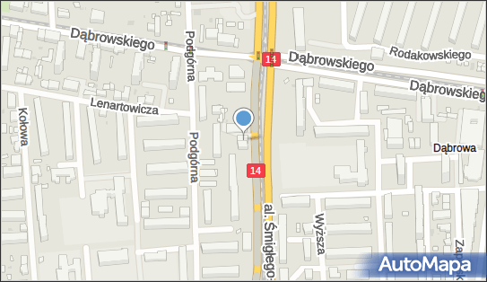 Paczkomat InPost LOD65M, Śmigłego Rydza 49, Łódź 93-272