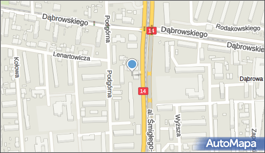 Paczkomat InPost LOD65M, Śmigłego Rydza 49, Łódź 93-272