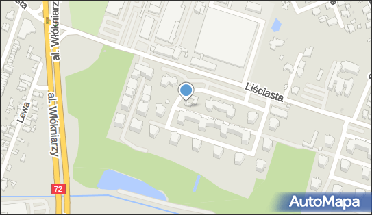 Paczkomat InPost LOD66A, Liściasta 56a, Łódź 91-357