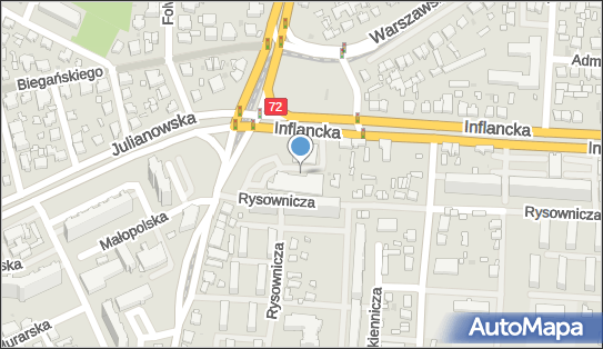 Paczkomat InPost LOD80M, Rysownicza 52, Łódź 91-857