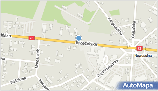 Paczkomat InPost LOD83M, Brzezińska 239, Łódź 92-703