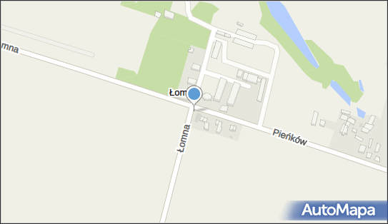 Paczkomat InPost LOL01BAPP, Łomna Las 6C, Łomna-Las 05-152