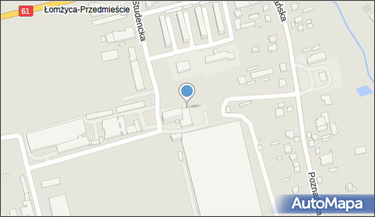 Paczkomat InPost LOM18M, Studencka 19, Łomża 18-400