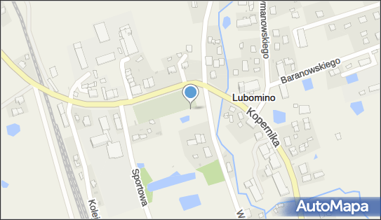 Paczkomat InPost LON01G, Warmińska 2c, Lubomino 11-135