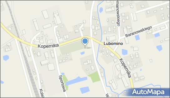 Paczkomat InPost LON01G, Warmińska 2c, Lubomino 11-135