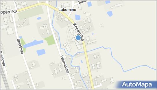 Paczkomat InPost LON01HP, Kopernika 16, Lubomino 11-135