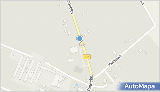 Paczkomat InPost LOO01M, Konecka 9, Łopuszno 26-070