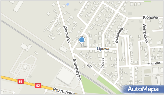 Paczkomat InPost LOW02N, Lipowa 1, Łowicz 99-400