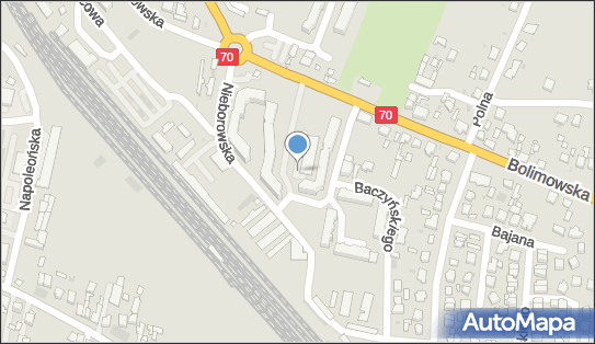 Paczkomat InPost LOW12M, Bolimowska 20, Łowicz 99-400