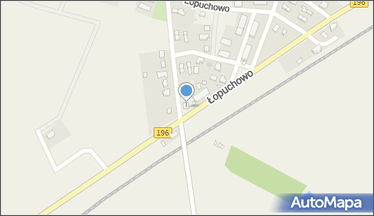 Paczkomat InPost LOWQ01BAPP, Łopuchowo 17A, Łopuchowo 62-095