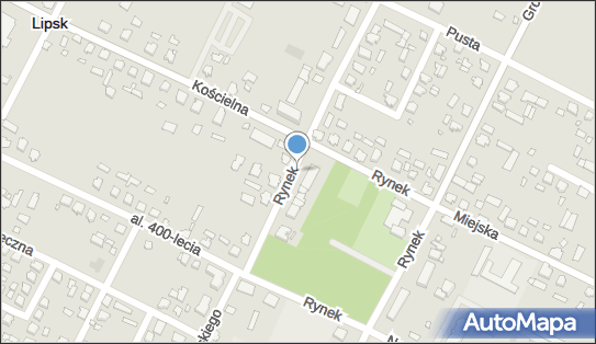 Paczkomat InPost LPS01A, Rynek 21, Lipsk 16-315