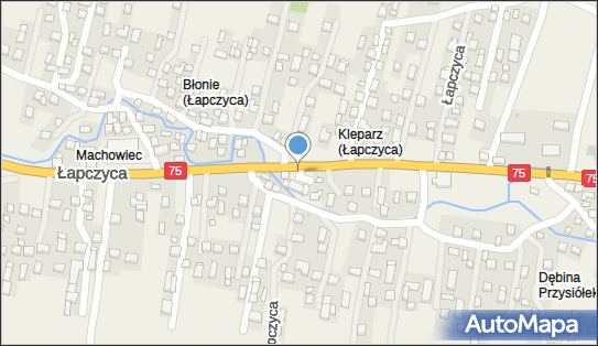 Paczkomat InPost LPY01M, Łapczyca 204, Łapczyca 32-744