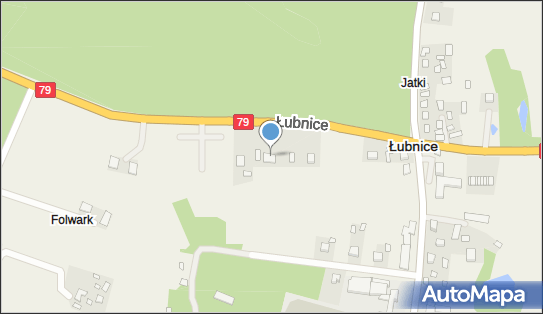 Paczkomat InPost LQC01M, Łubnice 119, Łubnice 28-232