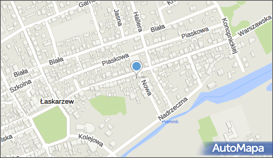 Paczkomat InPost LSK01A, Warszawska 36, Łaskarzew 08-450