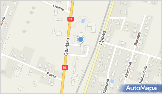 Paczkomat InPost LSM01BAPP, Gdańska 6A, Łysomice 87-148