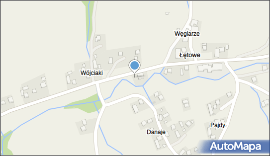 Paczkomat InPost LTWQ01BAPP, Łętowe 289, Łętowe 34-733