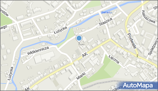 Paczkomat InPost LUA09M, Armii Krajowej 5A, Lubań 59-800