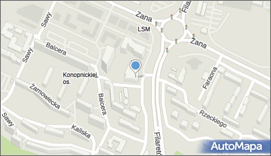Paczkomat InPost LUB01HO, Pana Balcera 6A, Lublin 20-631