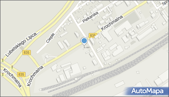 Paczkomat InPost LUB03BAPP, Krochmalna 32, Lublin 20-401