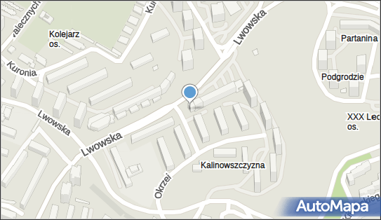 Paczkomat InPost LUB09APP, Okrzei 2, Lublin 20-128