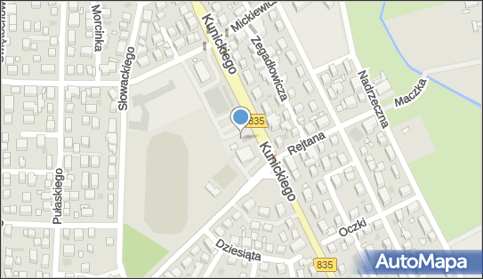 Paczkomat InPost LUB09ML, Kunickiego 141, Lublin 20-459
