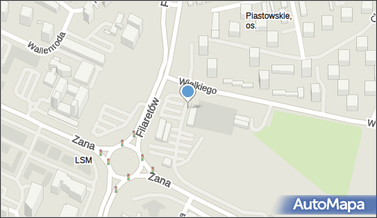 Paczkomat InPost LUB103M, Kazimierza Wielkiego 8, Lublin 20-611