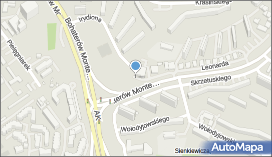 Paczkomat InPost LUB108M, Leonarda 18, Lublin 20-625