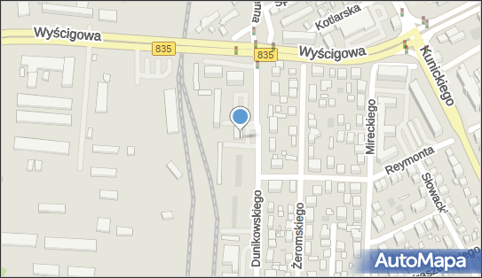 Paczkomat InPost LUB13M, Dunikowskiego 7, Lublin 20-425
