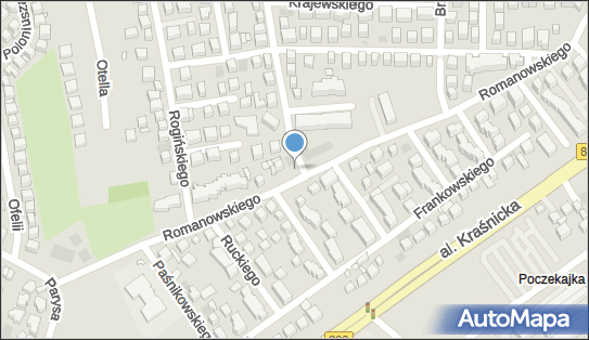 Paczkomat InPost LUB15BAPP, Romanowskiego 25, Lublin 20-707