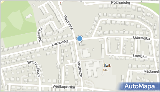 Paczkomat InPost LUB17A, Roztocze 10, Lublin 20-722