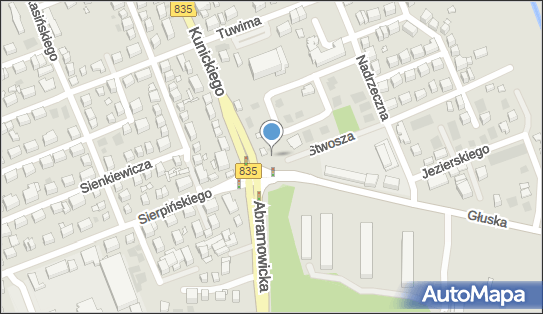 Paczkomat InPost LUB18A, Kunickiego 256, Lublin 20-451