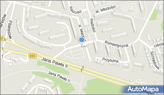 Paczkomat InPost LUB28BAPP, Romantyczna 14, Lublin 20-533