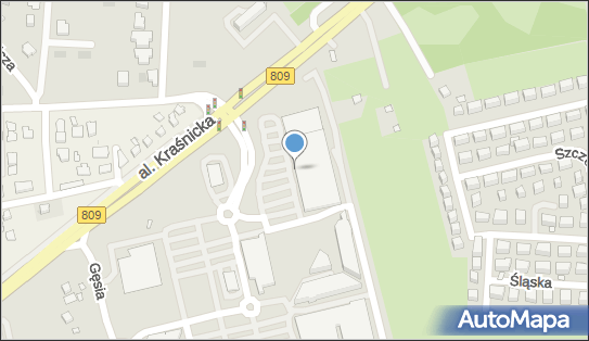 Paczkomat InPost LUB37M, Aleja Kraśnicka 128, Lublin 20-718