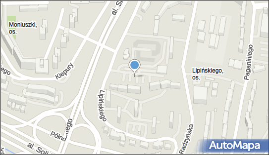Paczkomat InPost LUB65M, Lipińskiego 15, Lublin 20-849