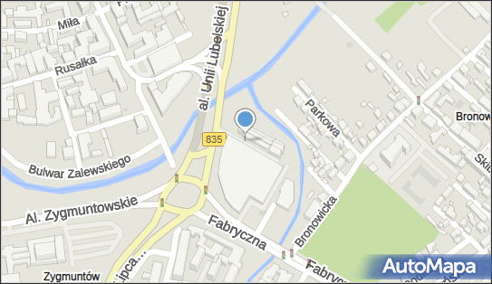 Paczkomat InPost LUB72M, Fabryczna 2, Lublin 20-301