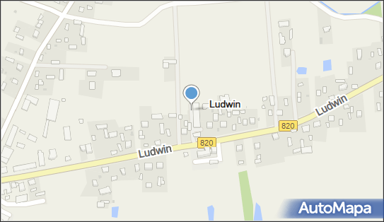 Paczkomat InPost LUDW01M, Ludwin 31, Ludwin 21-075