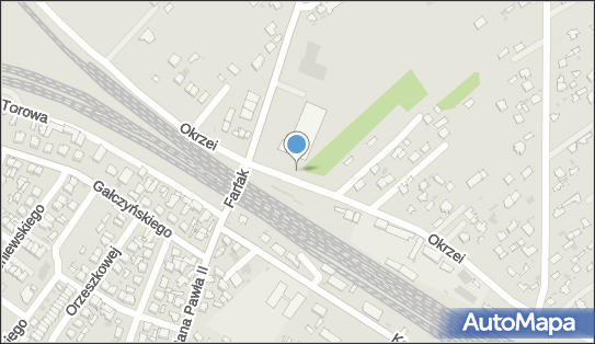 Paczkomat InPost LUK06M, Farfak 2, Łuków 21-400