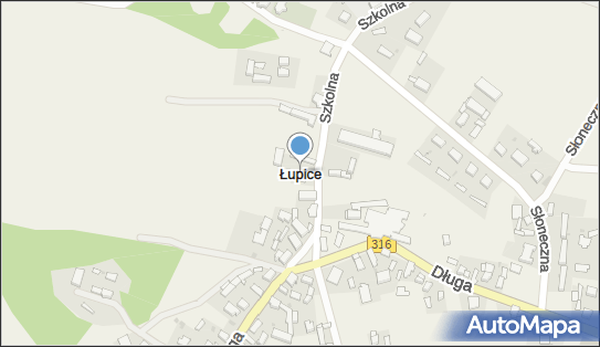 Paczkomat InPost LUPI01M, Szkolna 7, Łupice 67-410
