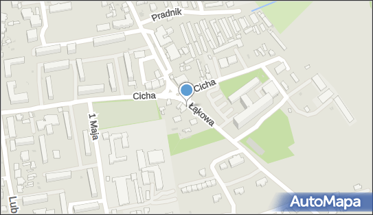 Paczkomat InPost LUR04M, Łąkowa 2, Lubartów 21-100