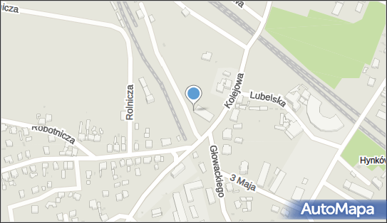 Paczkomat InPost LUS01BAPP, Kolejowa 1, Lubsko 68-300