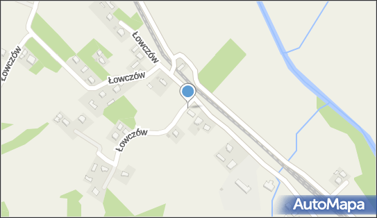 Paczkomat InPost LVW01M, Łowczów 81, Łowczów 33-170