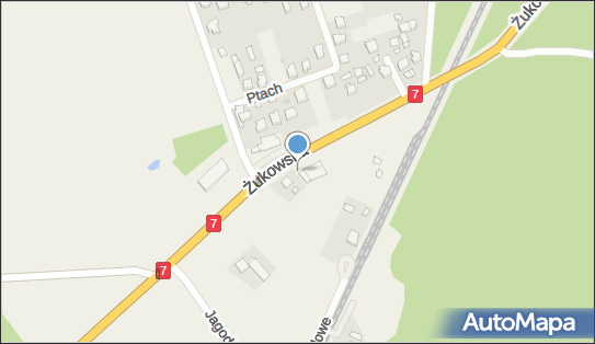 Paczkomat InPost LXZ01M, Żukowska 3, Leźno 80-298