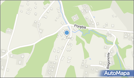 Paczkomat InPost LYB01M, Łazy Biegonickie 323, Łazy Biegonickie 33-340